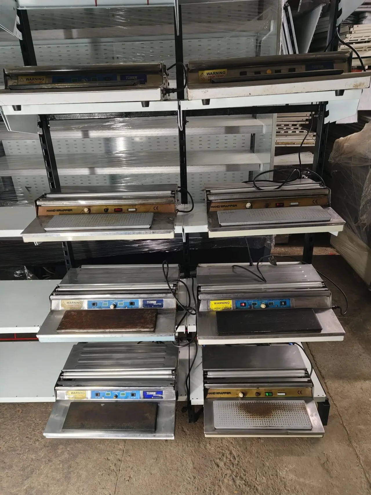 Гарячий стіл для стрейч плівки, пакувальник, пакувальний стіл 3