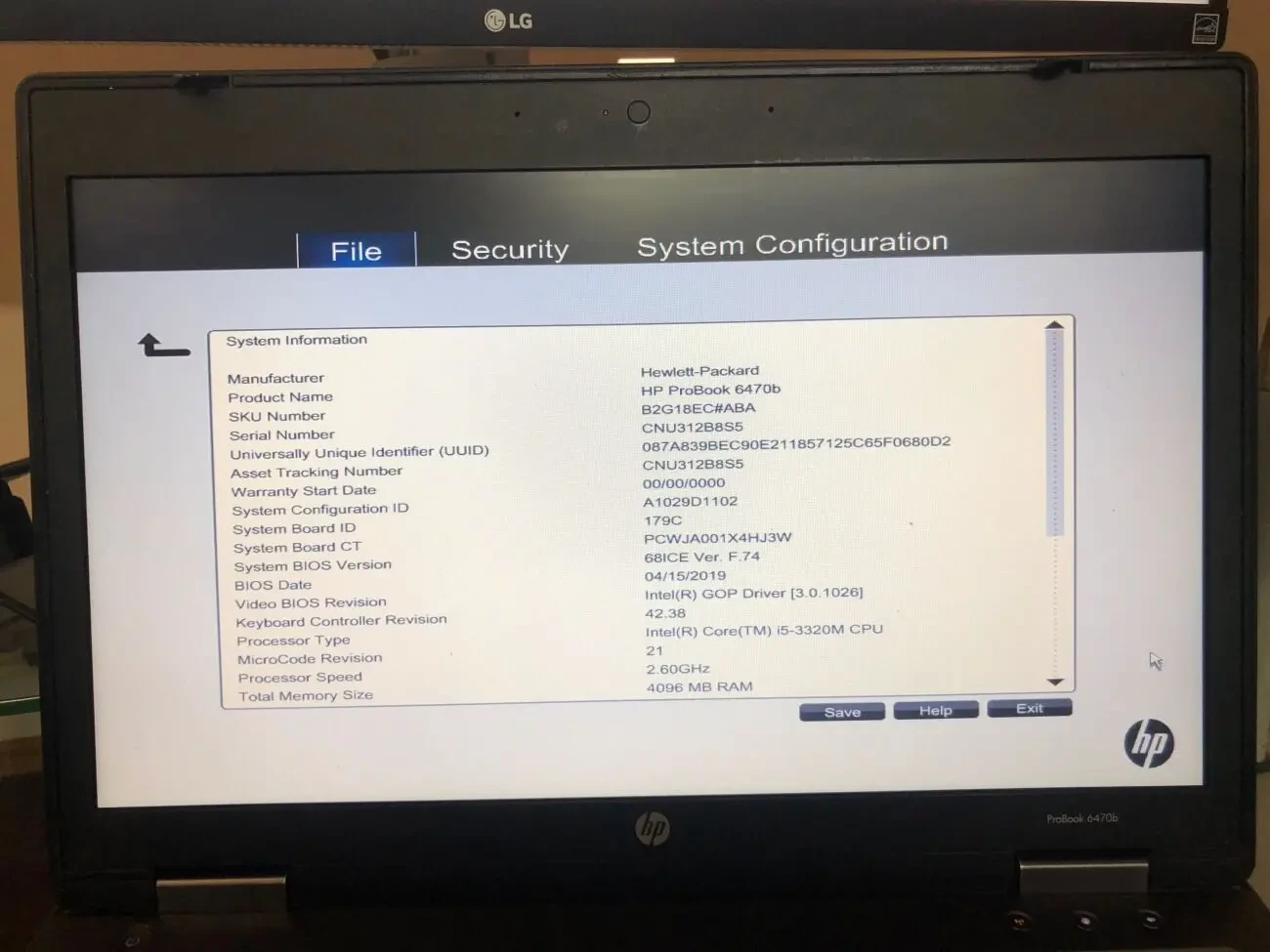 Ноутбук HP ProBook 6470b 14''/CPU i5-3320M/RAM 4GB/SSD 120GB 4