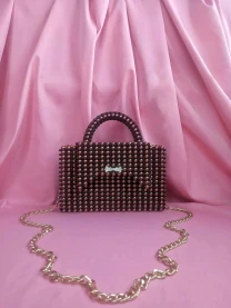 Сумка з намистин