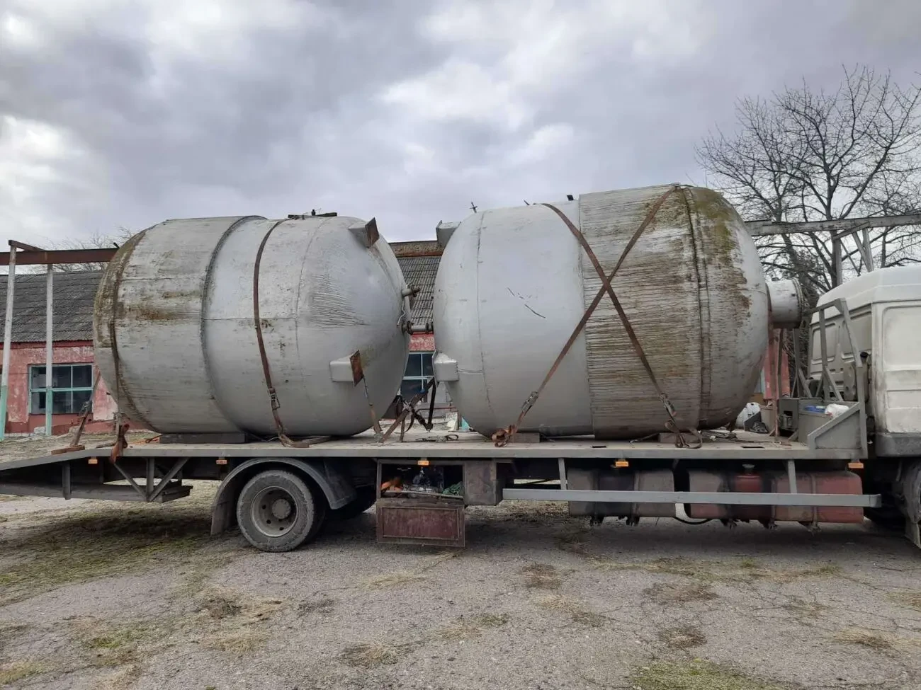 Бочка эмаль 20 куб 2.70х4.40 ёмкость цистерна діжка резервуар 5