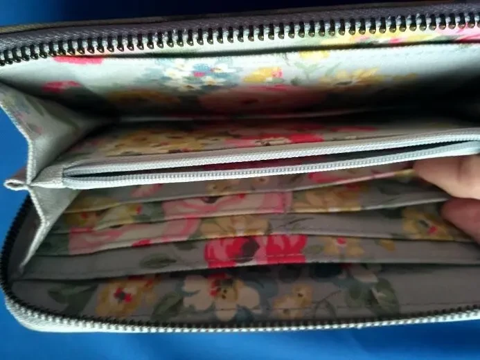 Стильный Кошелек Cath Kidston Original Ltd London цветочный принт 4