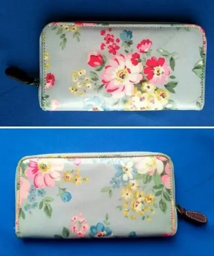 Стильный Кошелек Cath Kidston Original Ltd London цветочный принт 8