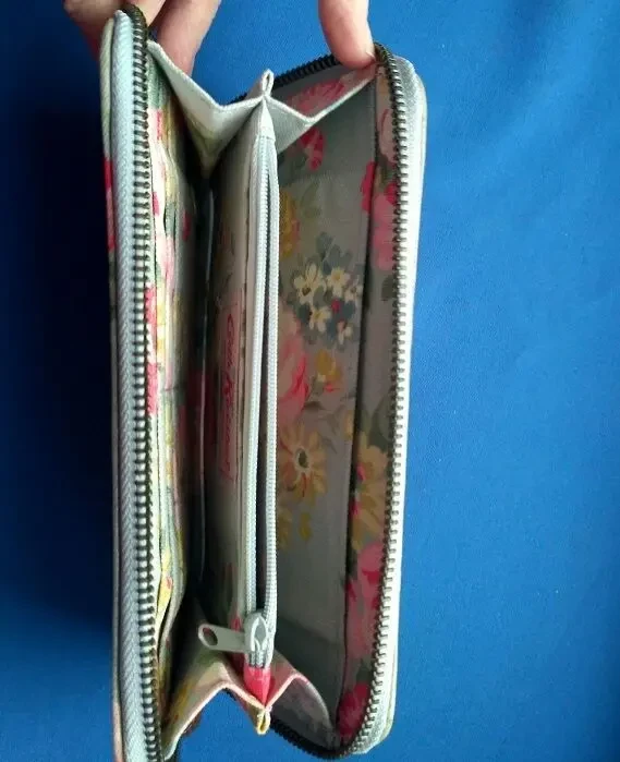 Стильный Кошелек Cath Kidston Original Ltd London цветочный принт 7