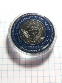 Монета Військово-морські сили