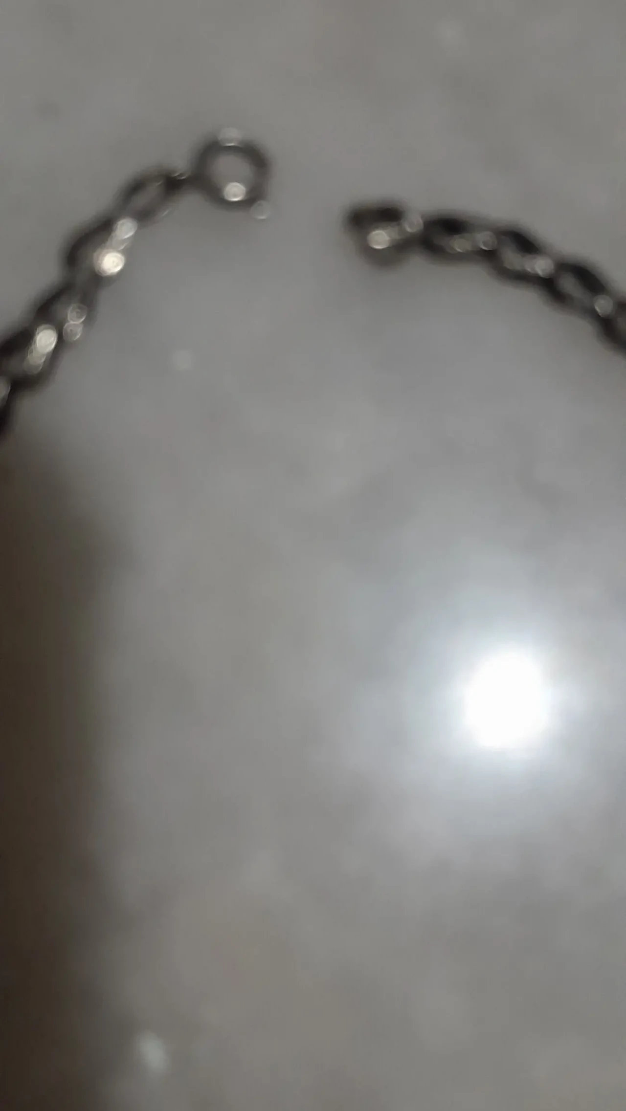 Оригинальная серебряная цепочка. Ретро.Югославия. 45 см 9