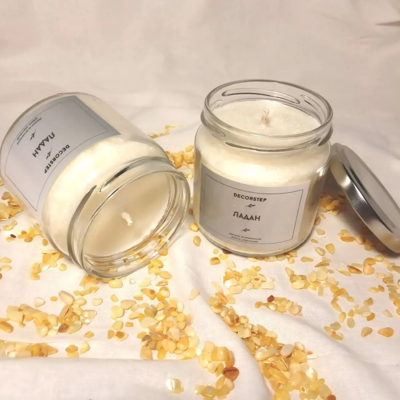 Ароматизована свічка Ладан з пальмового воску