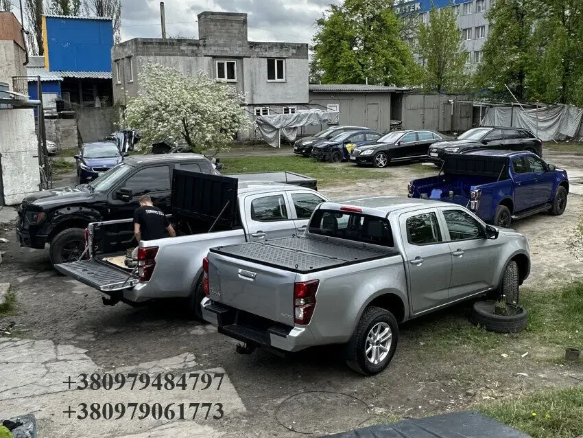 Кришка кузова Isuzu D-Max пікапа. Крышка на кузов пикапа Исузу Д Макс 5