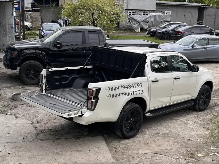 Кришка кузова Isuzu D-Max пікапа. Крышка на кузов пикапа Исузу Д Макс 8
