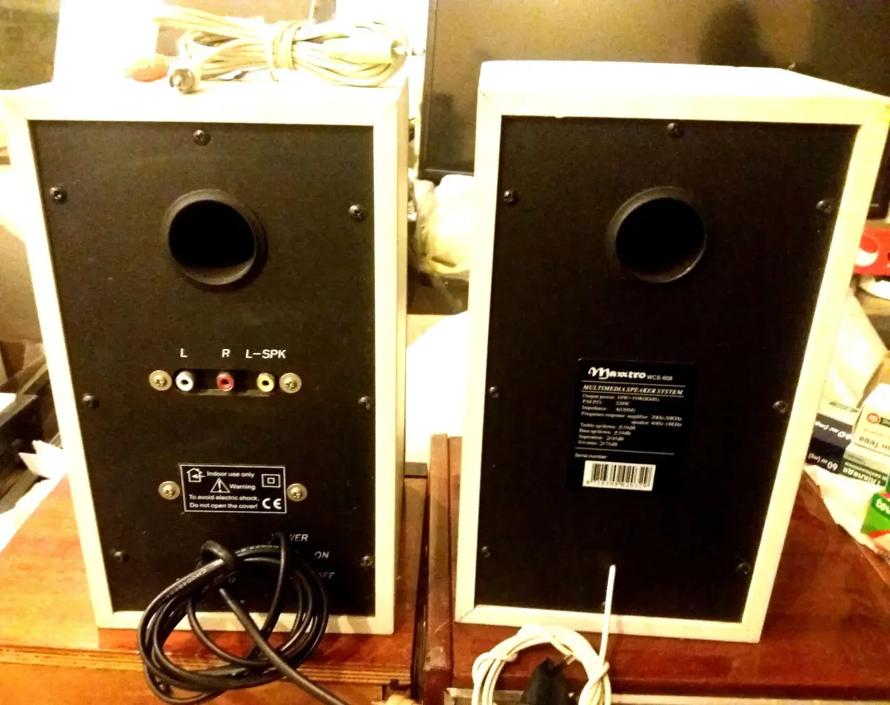 Колонки Maxxtro WCS-608 (10.0 Ватт) 2.0, mini-jack (3.5 мм). 7