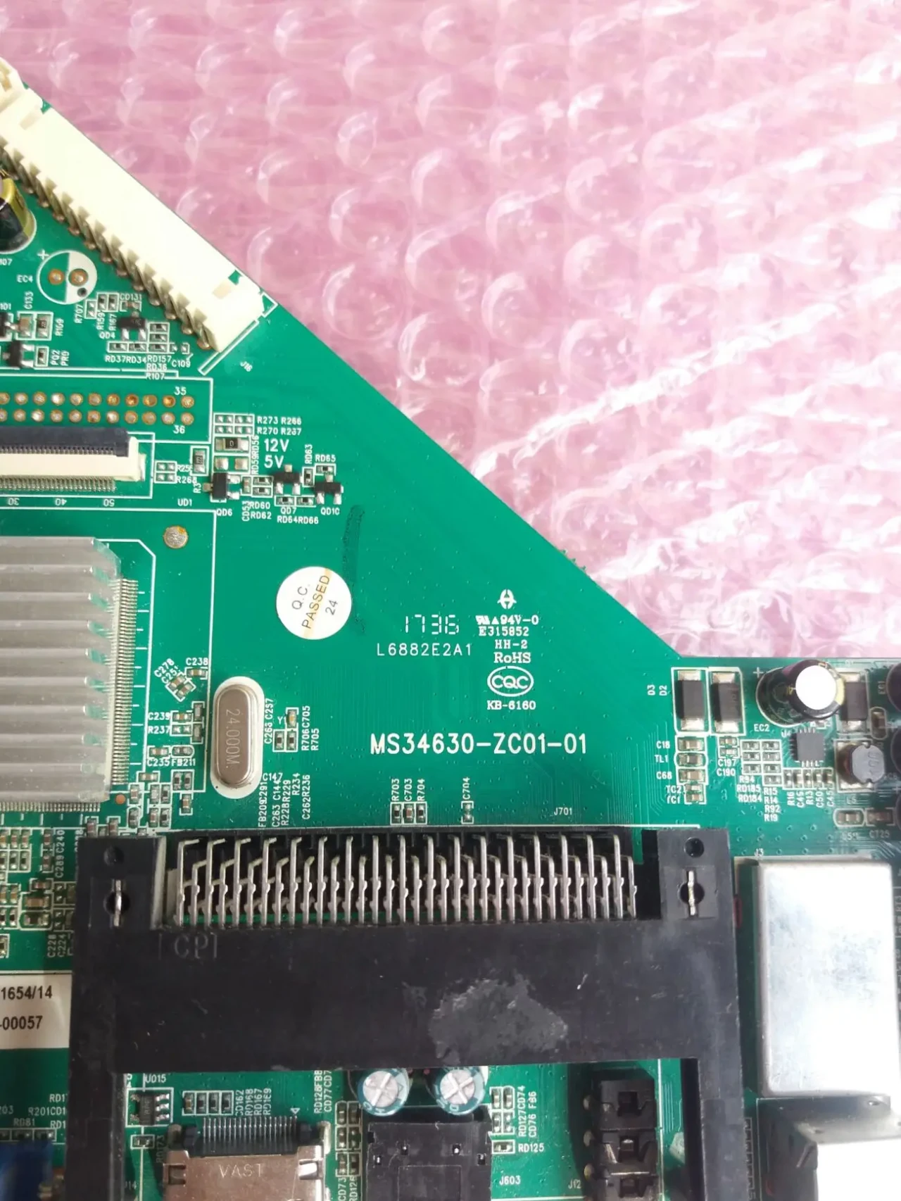 Материнська плата ms34630-zc01-01 до тв Strong SRT40FZ4003 2
