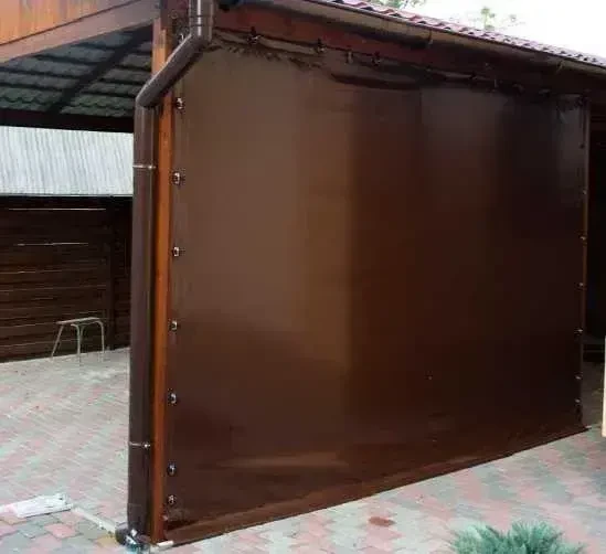 М'які вікна, прозорі, глухі та комбіновані ПВХ штори під замовлення 3