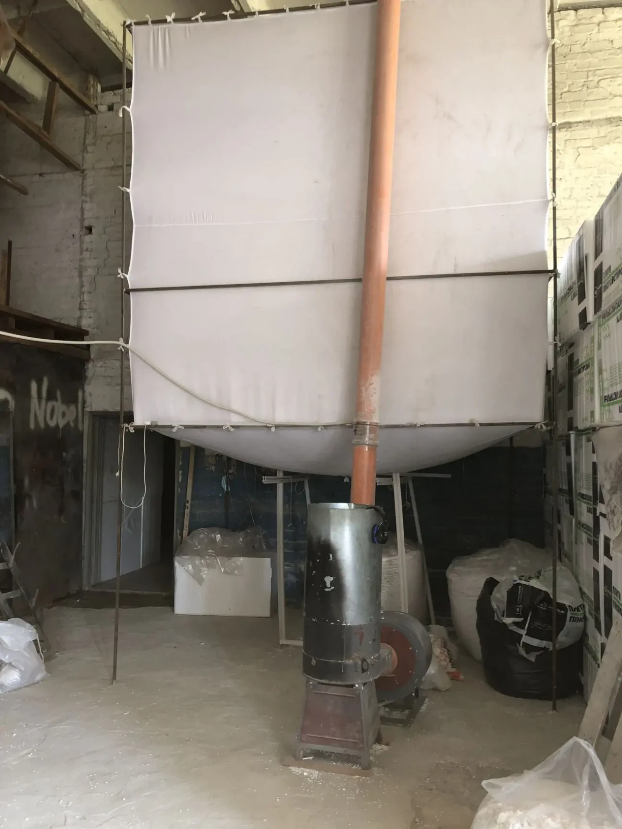 Повна лінія для виробництва пінопласту 100м3 9