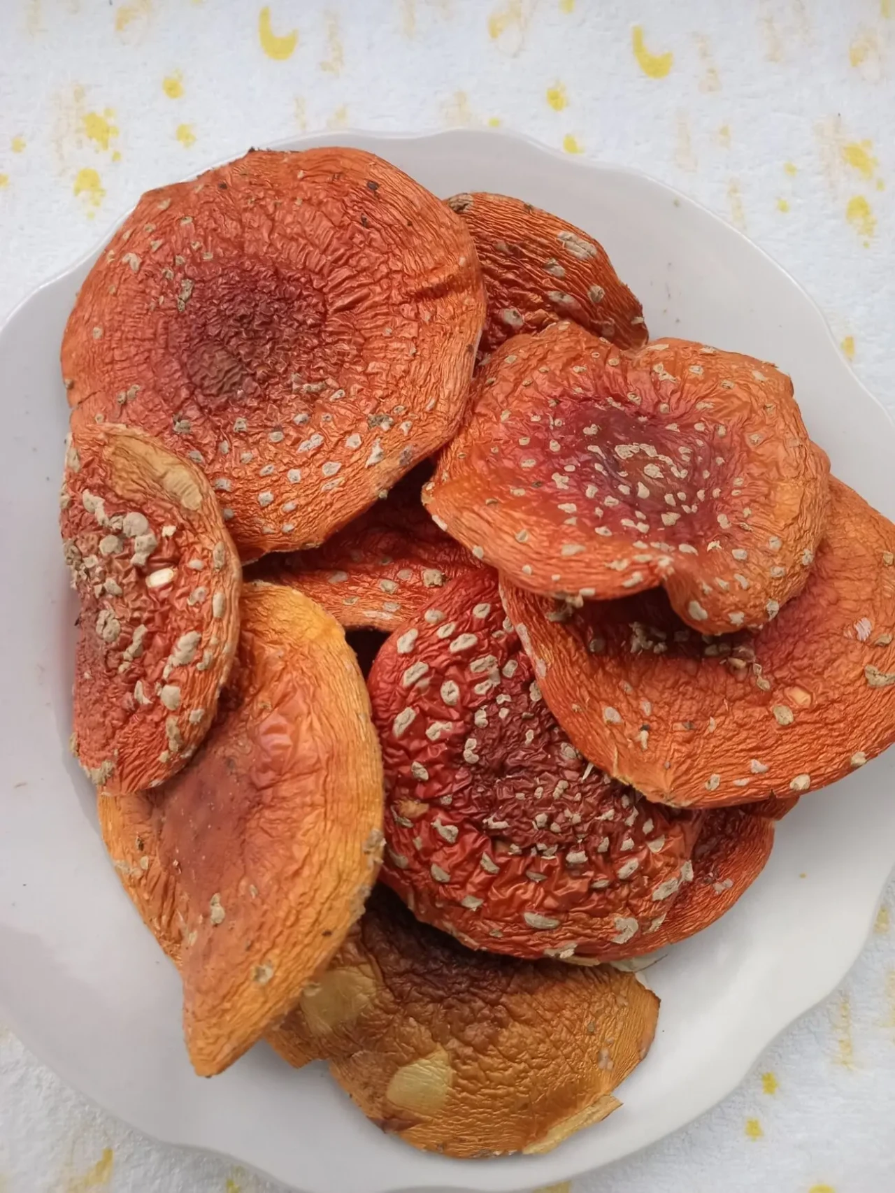 Шляпки червоного мухомора 1 сорту