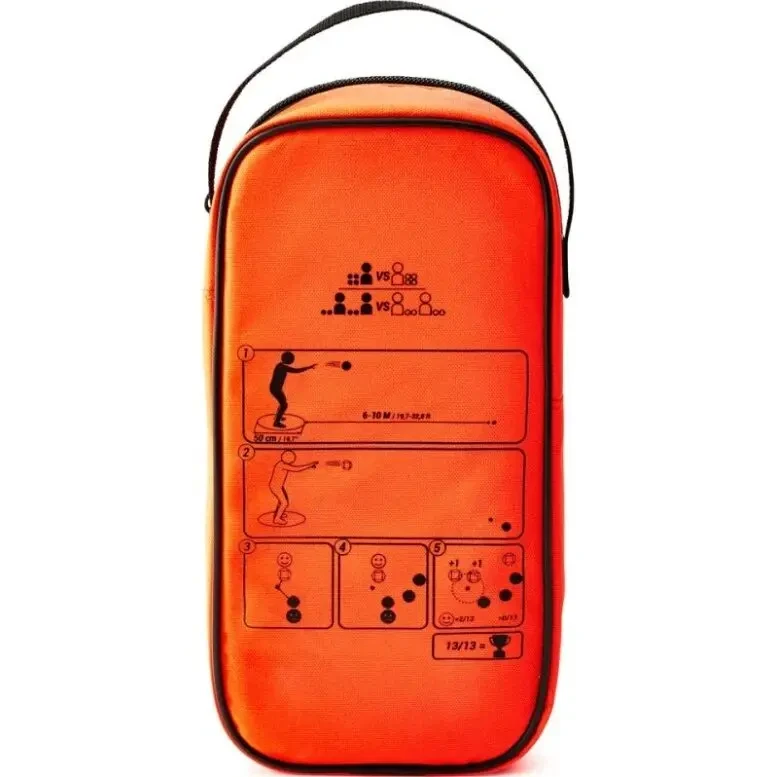Петанк 8 куль кольорових Geologic боча гра в шари металеві 4