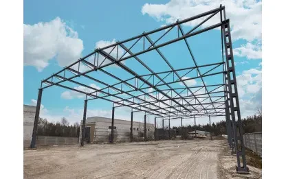 Виготовляємо металеві ангари, склади, термосклади під ваші розміри 5