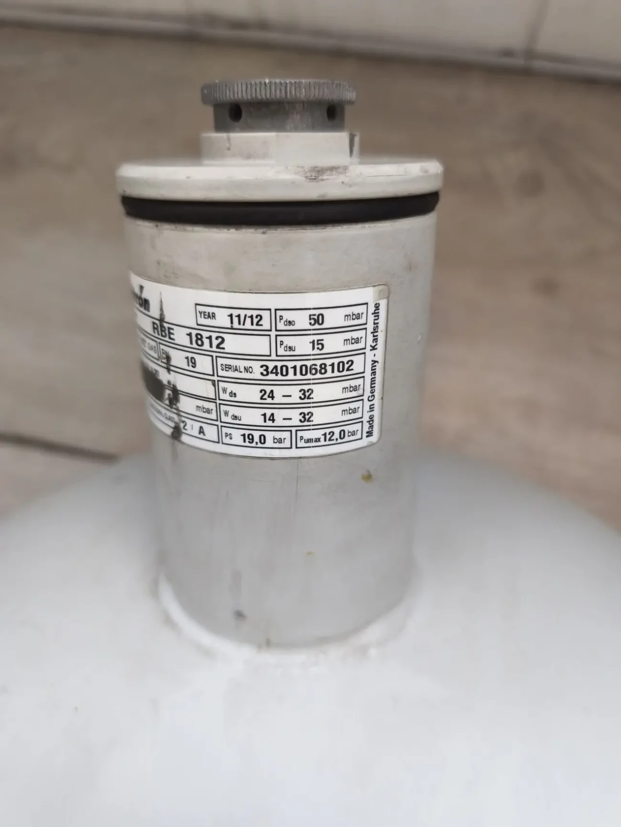 Регулятор давления газа Itron RBE 1812 6