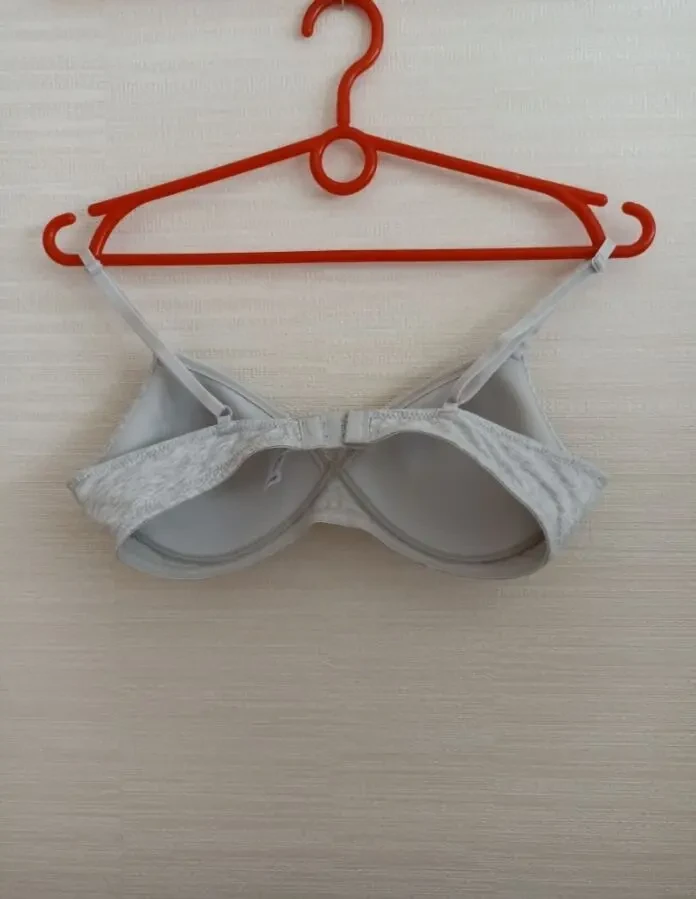 George EUR 34B/75B Бюстгальтер хлопок без косточки поролон св. серый 5