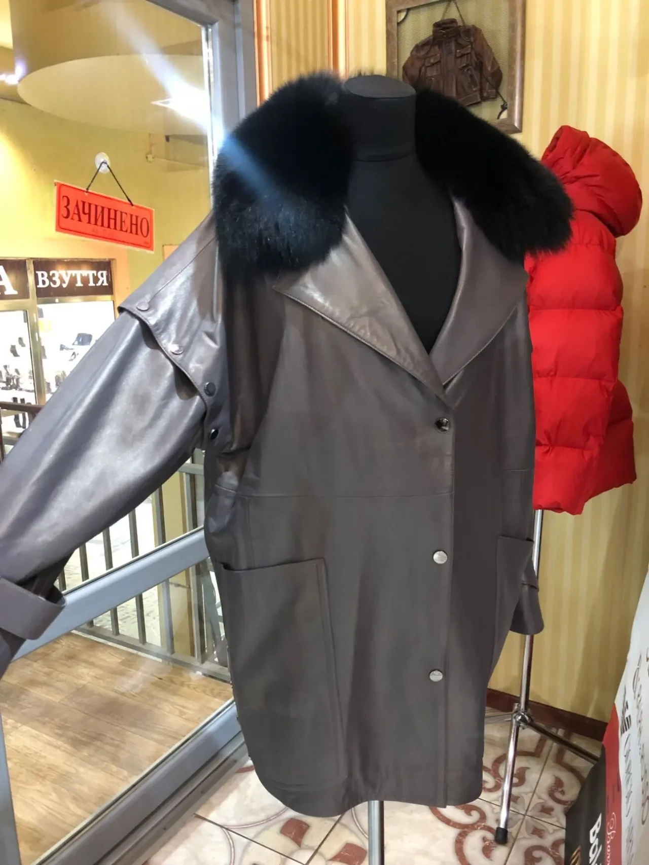 Шкіряні джумбо,курткиЛюкс якість 4