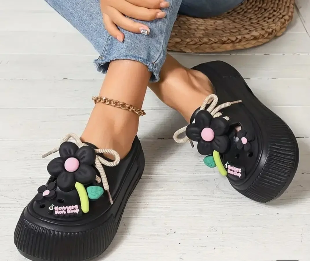 Женские летние шлепки, сабо 4