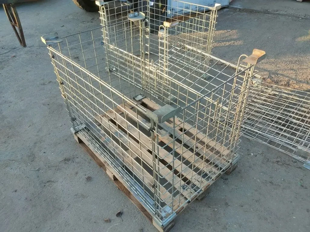 Контейнер палетний, контейнер сітчатий, контейнер сітка 3