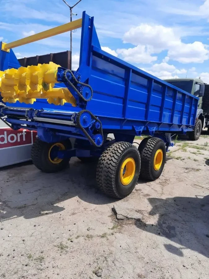 Гноєрозкидач ПРТ-10  прицеп навозоразбрасыватель МЖТ бочка