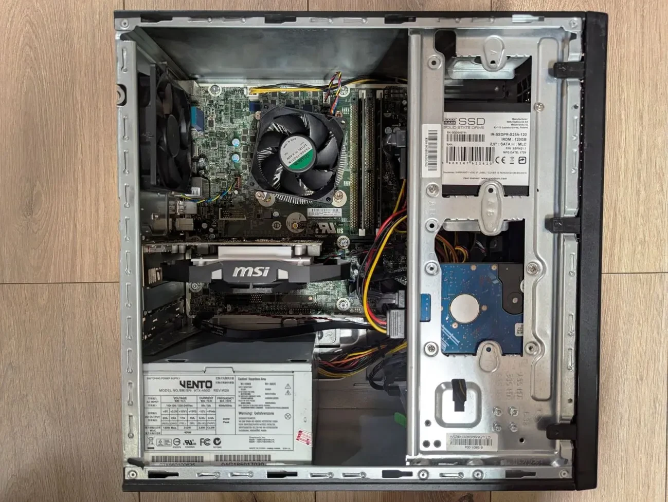 Системный блок s.1151 HP 400 G3 intel i3-6100/Radeon RX 460 4gb/DDR 4 3