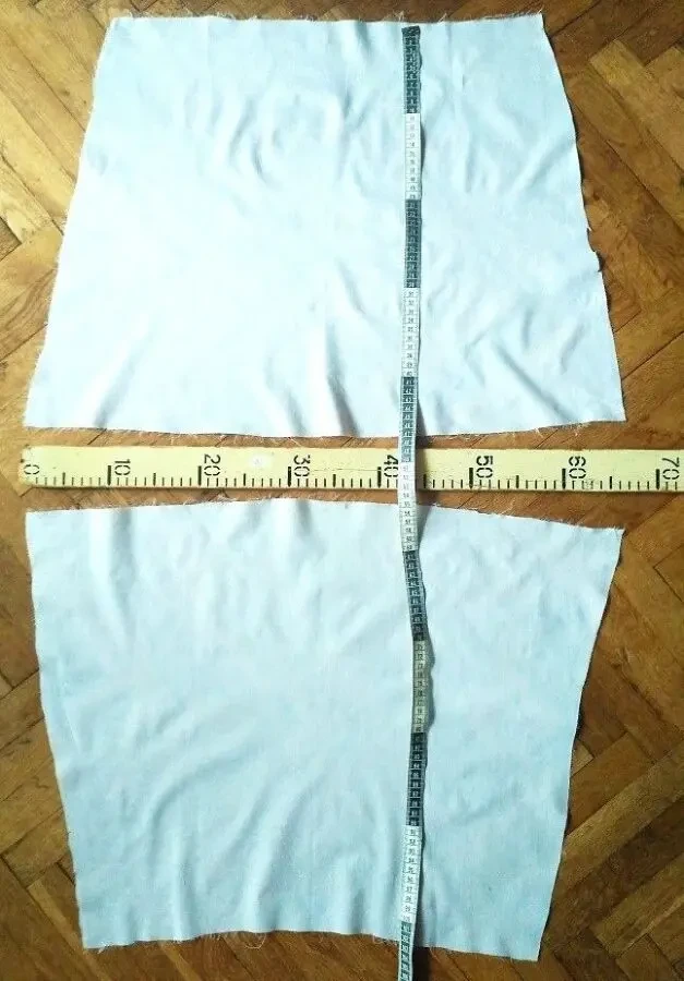 Ткань хлопок батист белый цвет 2 куска. For Hand Made, рукоделия 5