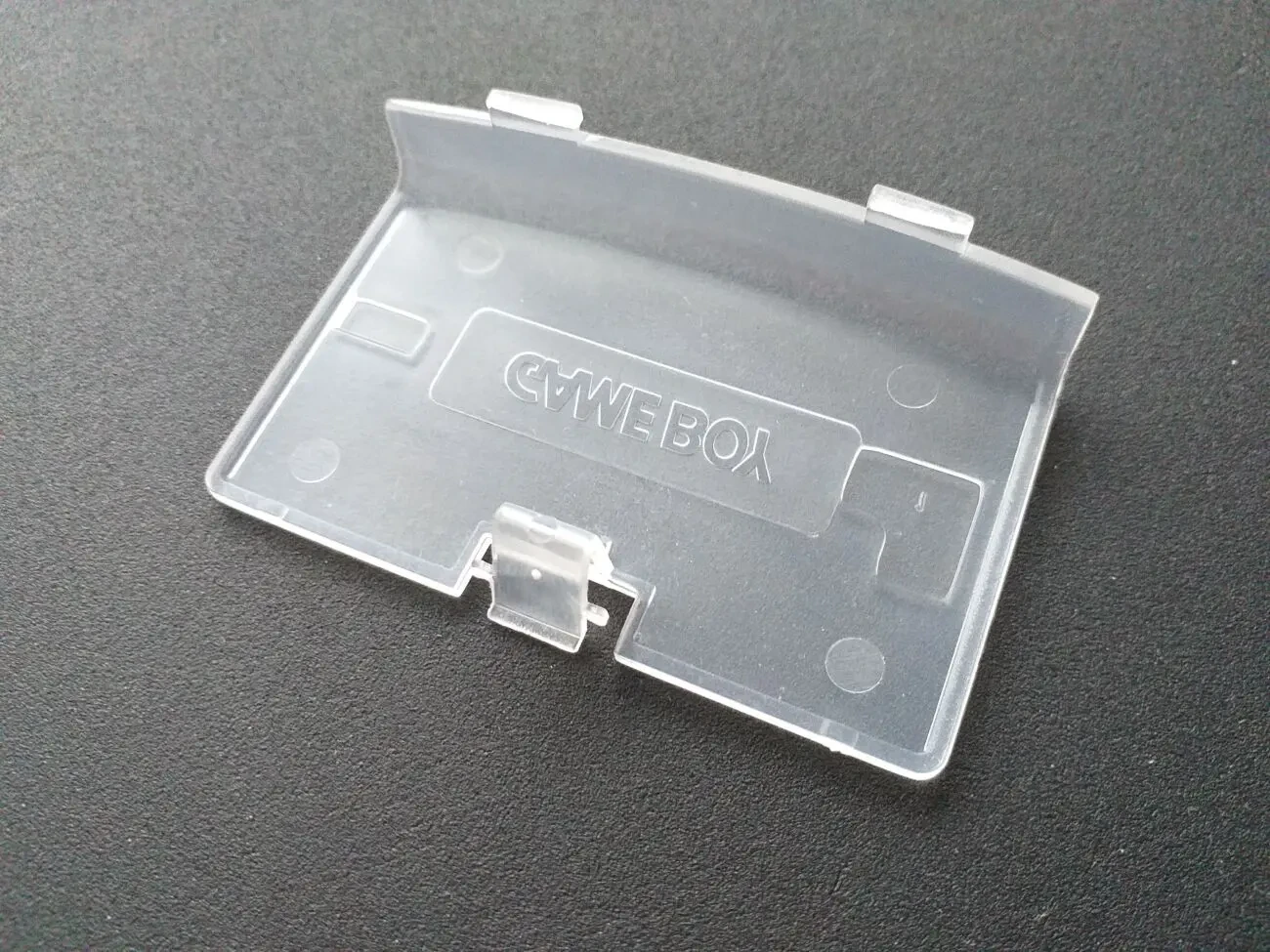 Задняя крышка корпуса Nintendo Game Boy Advance - Transparent Clear 3