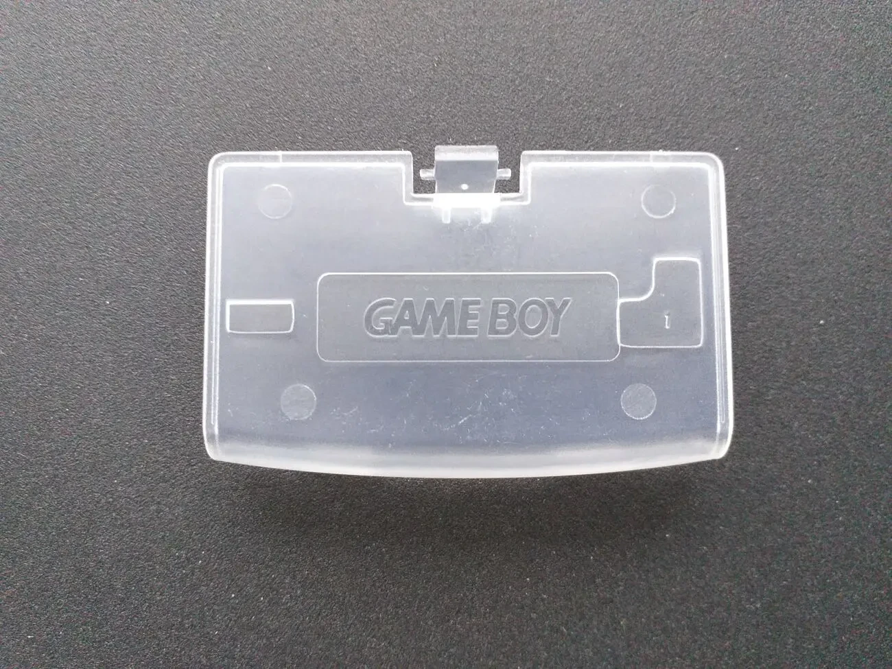 Задняя крышка корпуса Nintendo Game Boy Advance - Transparent Clear 2