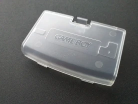 Задняя крышка корпуса Nintendo Game Boy Advance - Transparent Clear