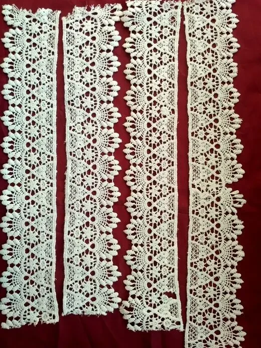Отделочное кружево белое мережка хлопок Для поделок, рукоделия 4