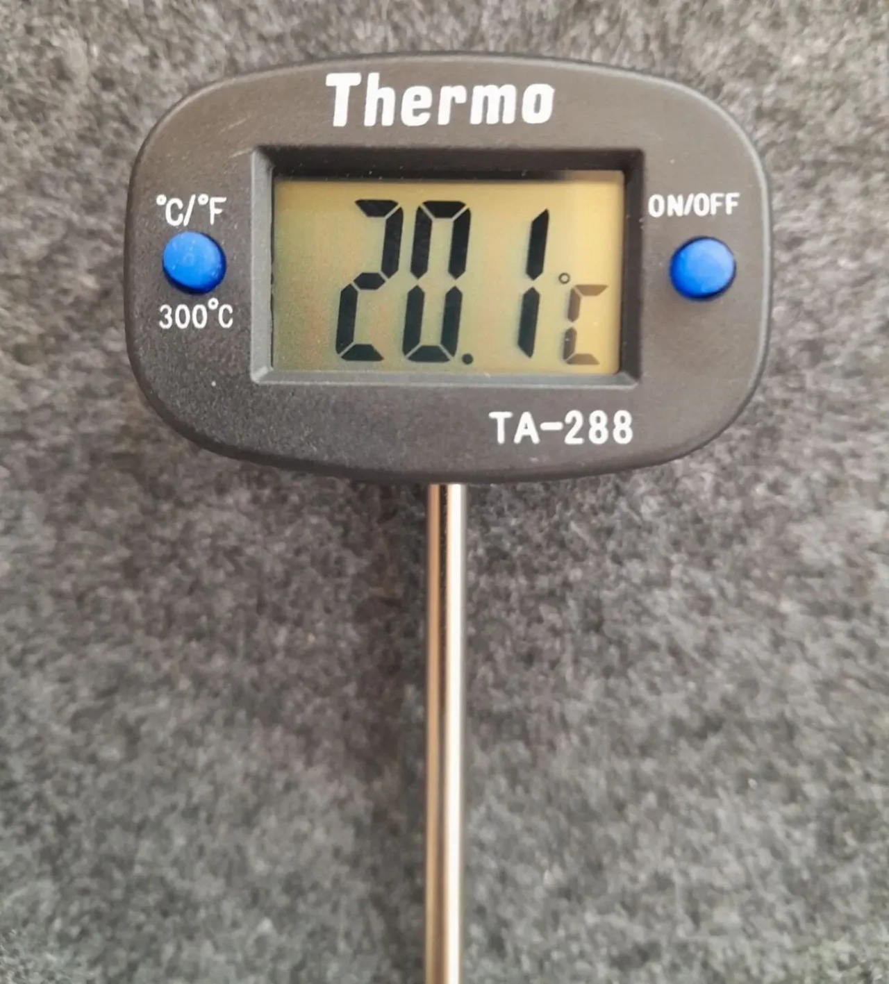 Термометр кухонний -50-300 градусів харчовий зонд з батарейкою 6