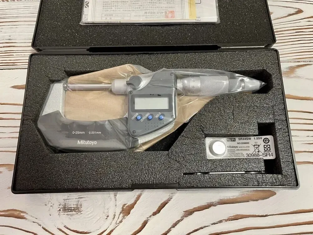 Пара мікрометрів з неповоротним мікрогвинтом 2