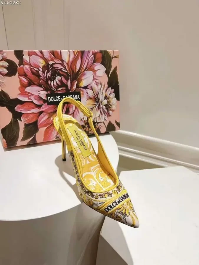 Босоніжки Dolce Gabbana жовті 34-42 6