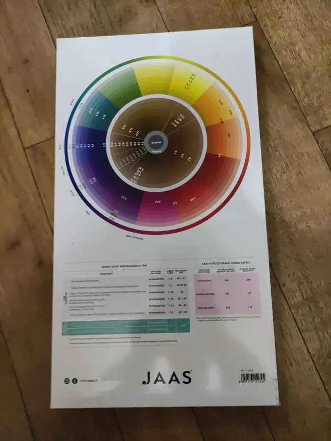 Палитра крем-красок для волос Jaas 3