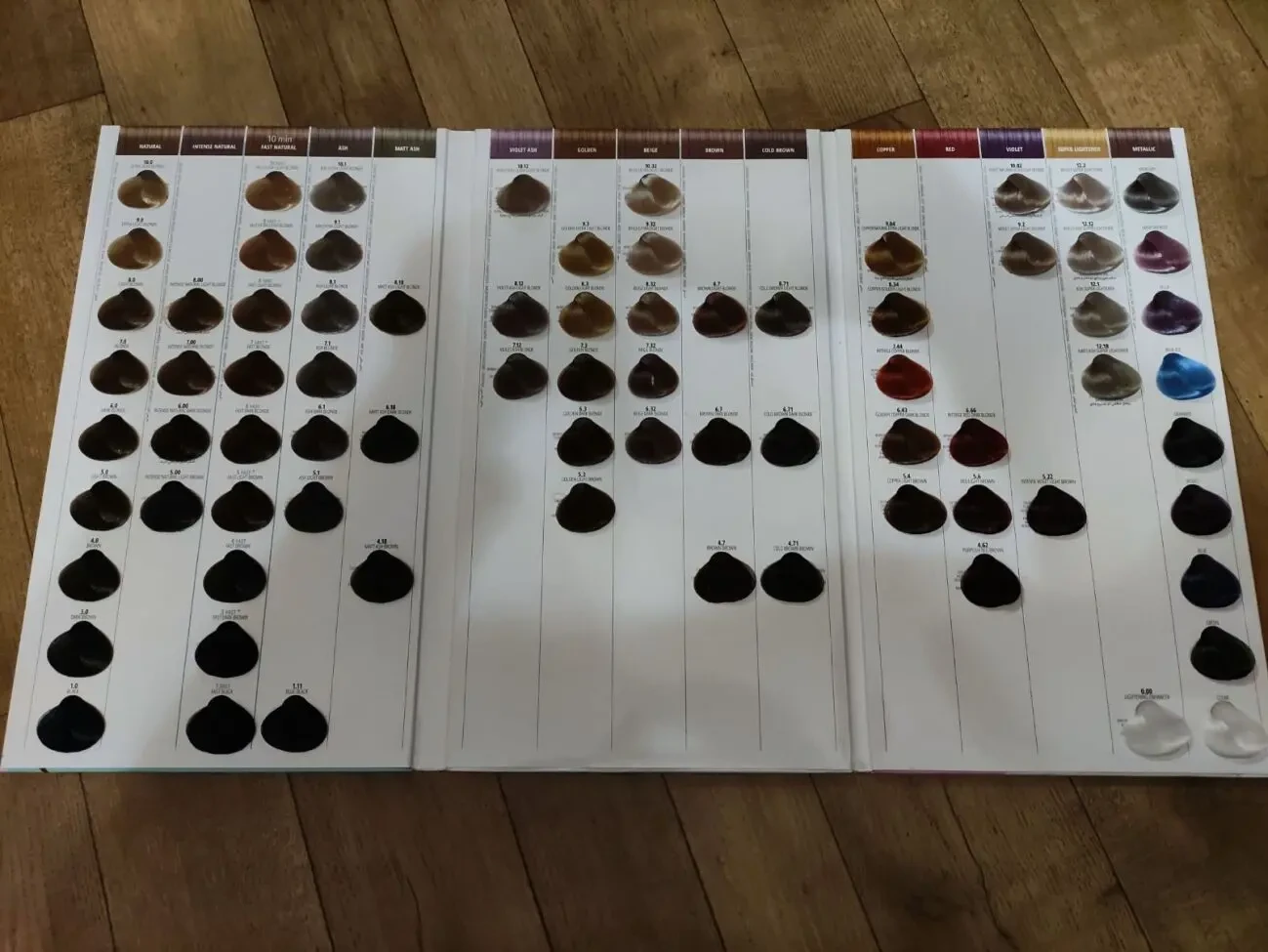 Палитра крем-красок для волос Jaas 2