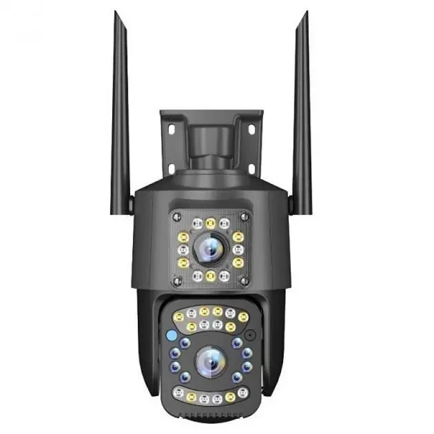 Вулична IP камера 4G/Wi-Fi з двома лінзами SC03 V380pro 4 Mп 2