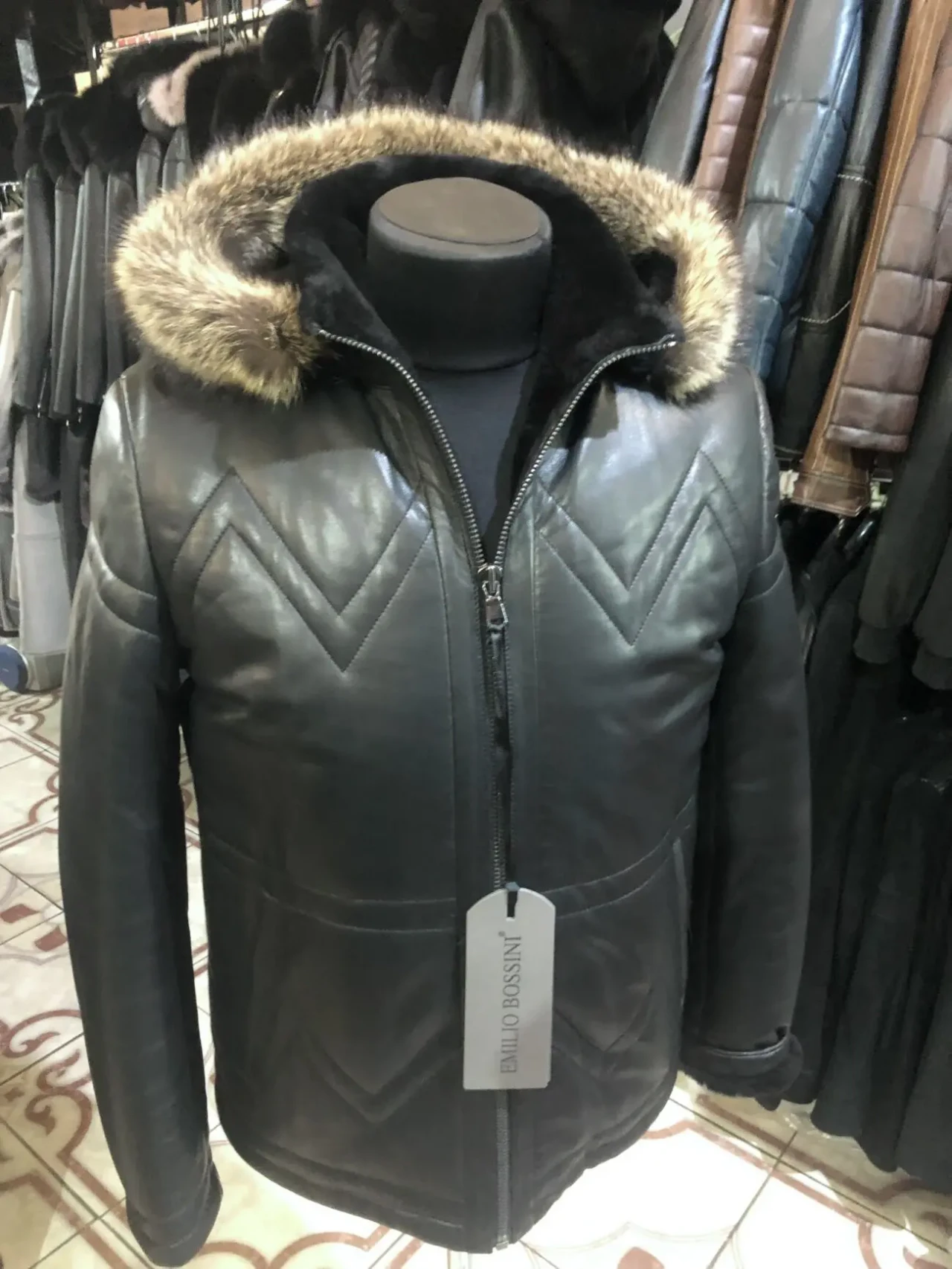 Дублянки чоловічі капюшон,зйомний 8