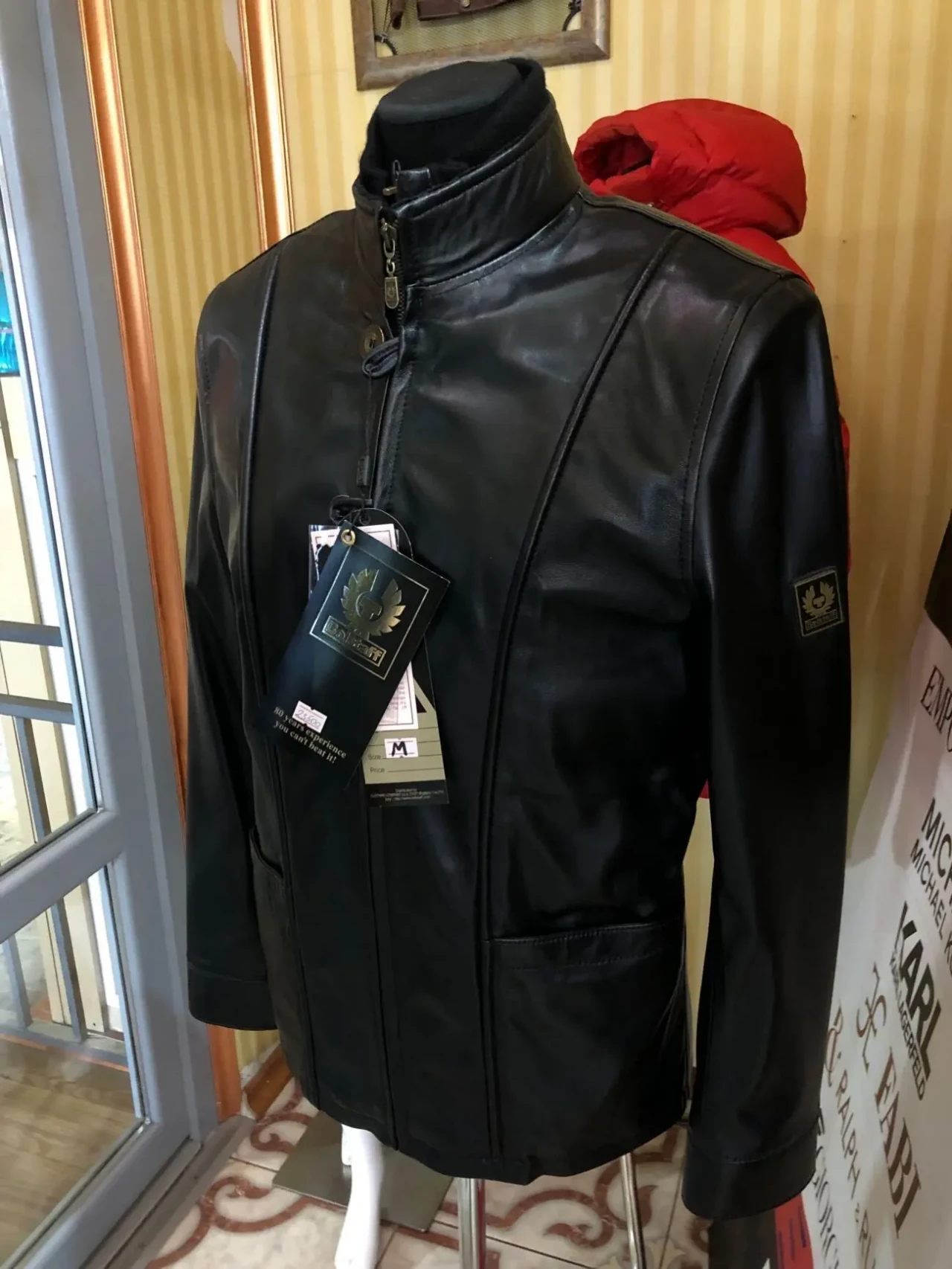 Belstaff шкіряні куртки Італія 5