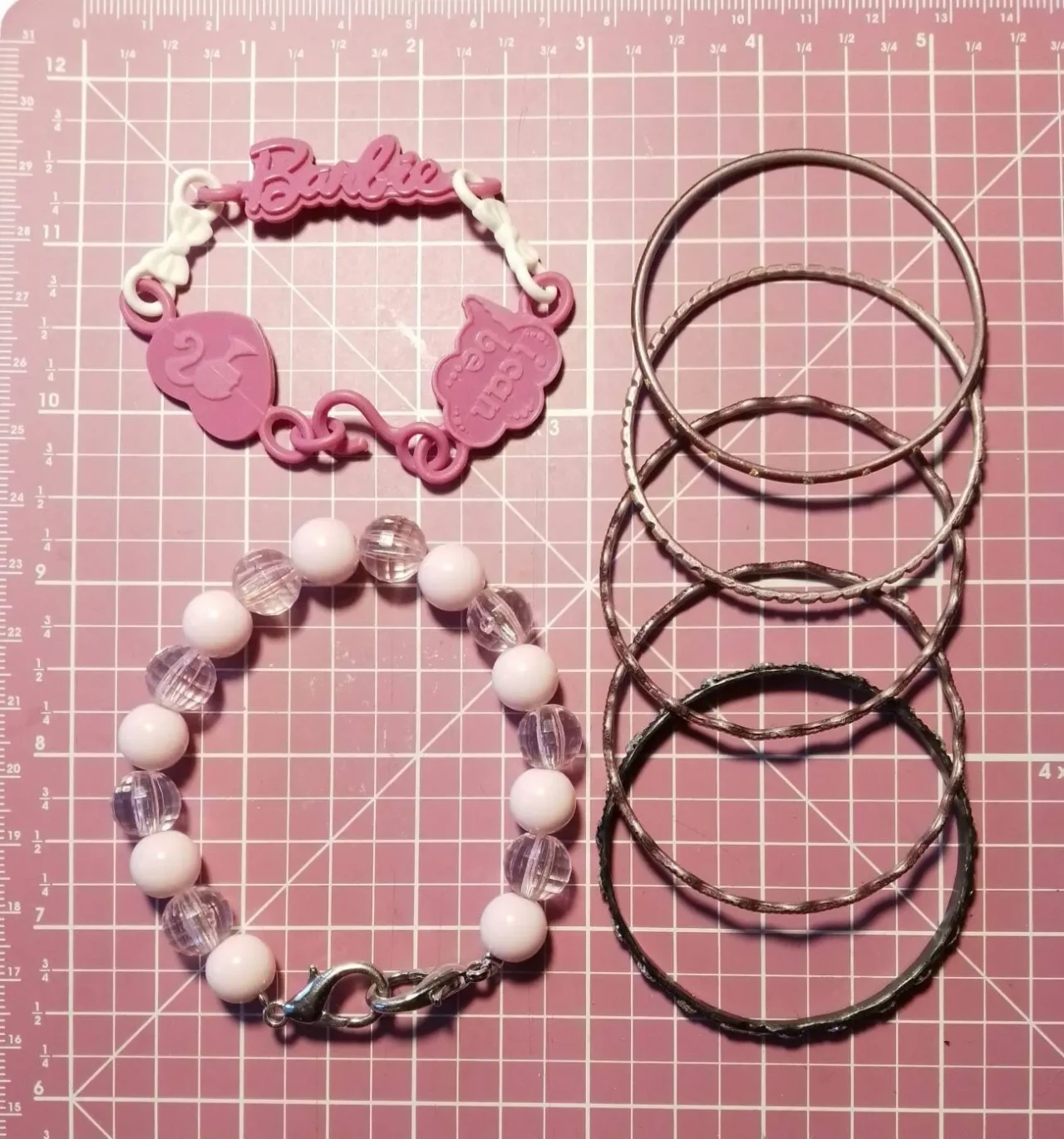 Набор браслет на руку металл ом, дерево, бисер, фенечки нитки, пластик 9