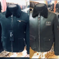 Чоловічі дублянки,бомбери,aeronaftica,замш