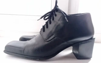 Туфли ботинки ботильоны демисезон утеплённые Кожа Италия р. 40