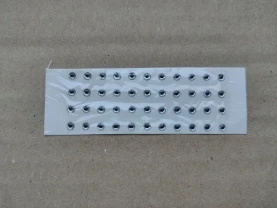 Глаза серебритые для воблеров 44 штук