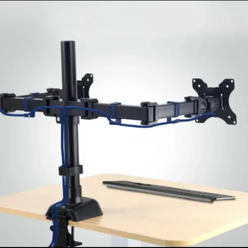 Крепление для двух мониторов настольный кронштейн 17-33 4