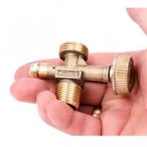 Вентиль для газовых баллонов и горелок