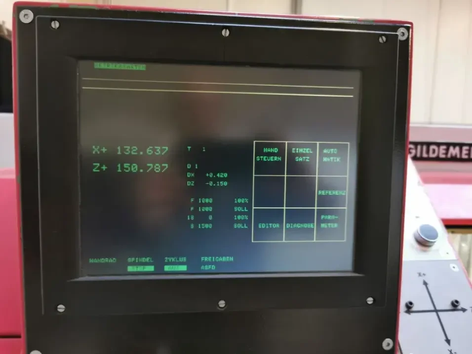 Продам токарний верстат з ЧПУ Gildemeister CT20 4