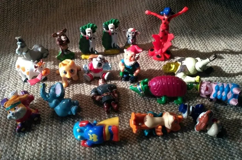 Игрушка игрушки киндер сюрприз фигурки разные 7