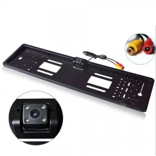 Камера заднего вида в рамке номера