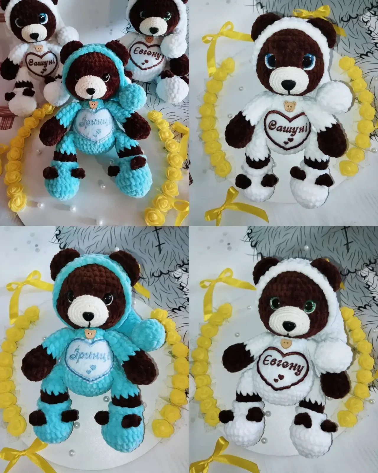 Плюшеві ведмедики