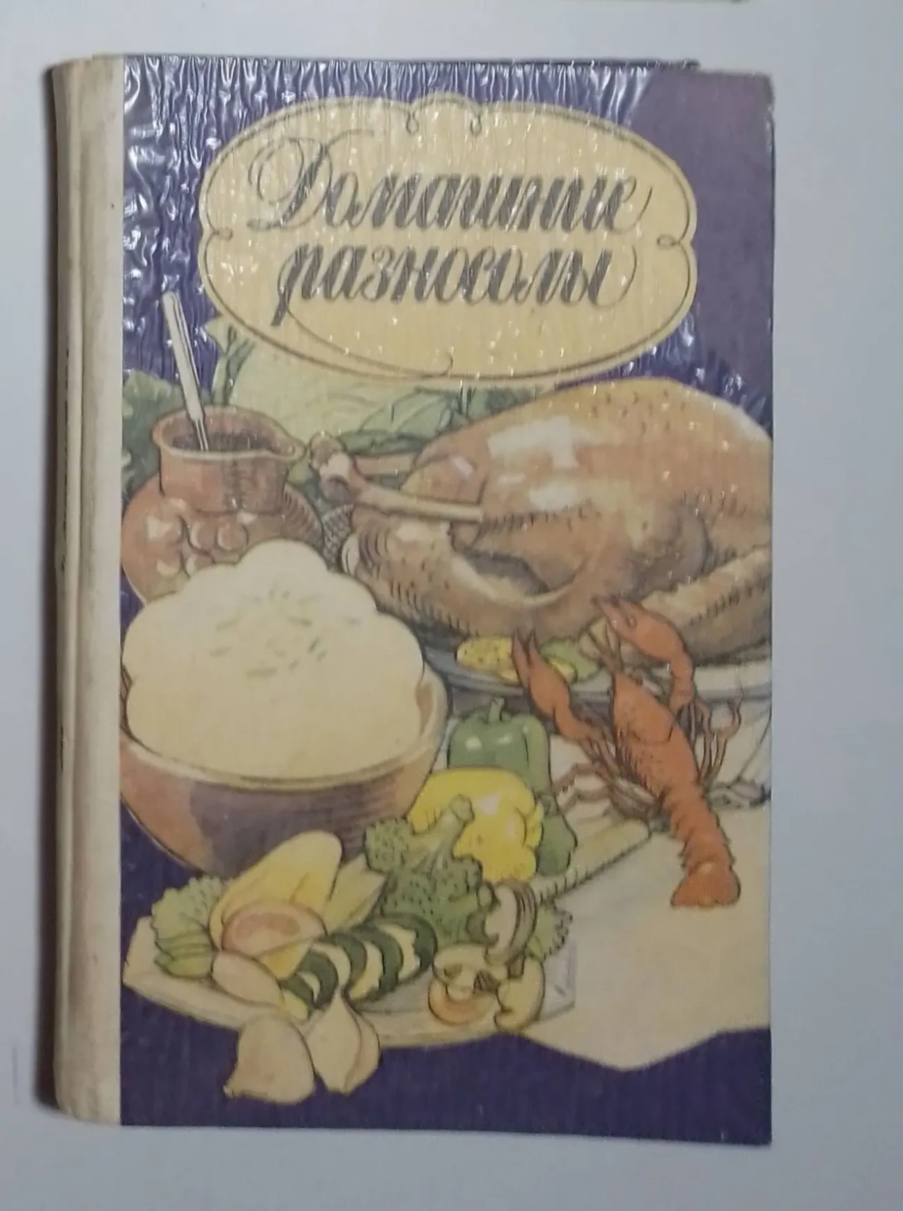 Книга домашние разносолы. рецепты приготовления еды, кулинария. торг